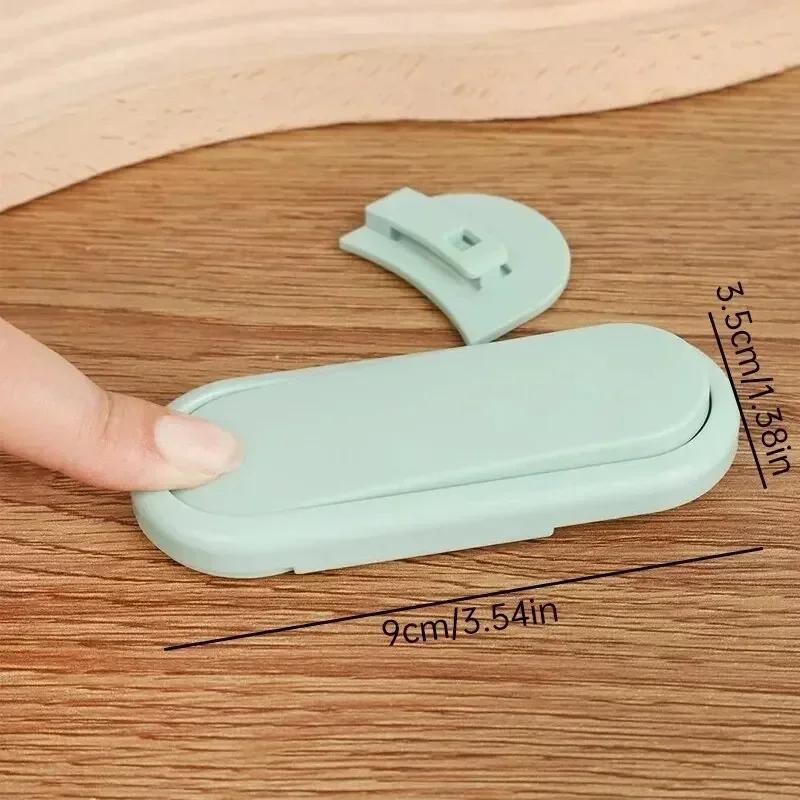 1pcs Children's Drawer Safety Latch Cabinet Door Protecti Baby Anti Pinch Hand Invisible Lock Opposite Door Wardrobe Lock