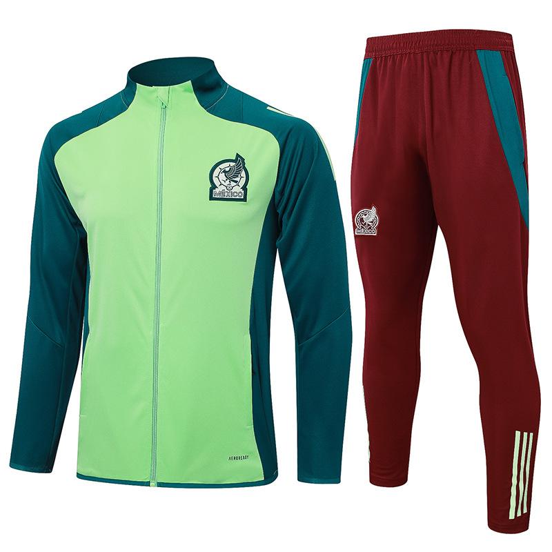 2024 Country Captain Reißverschluss Argentinien Portugal Italien Brasilien Deutschland Aufwärmtrikot Fußballtrikot