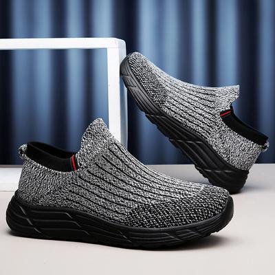 Large Size Fashionable and Trendy Breathable Lightweight Flying Woven Shoes Hiking Shoes Socks Shoes Outdoor Sports and Leisure Shoes