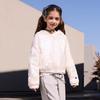 Champion Girls' Rainbow Laser Zipper Hooded Jacket