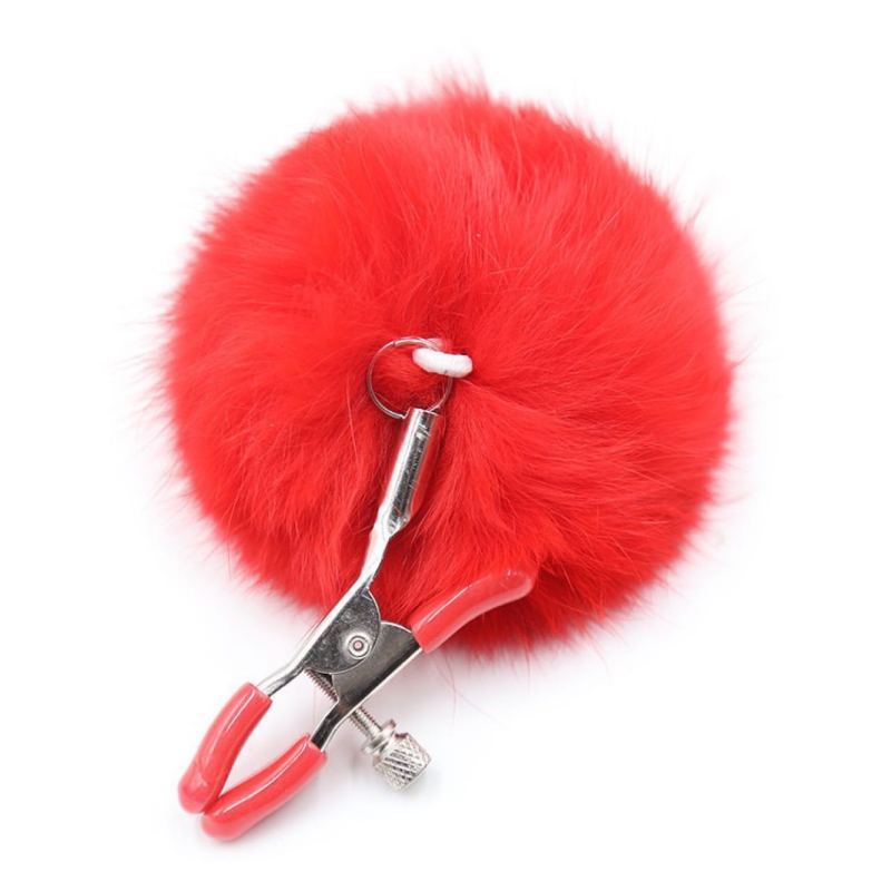 Steel Breast Clip Shaking Stimulate Sexy Papilla Clip Female Breast Clips Feather Breast Nipple Clamps Exotic Accessories