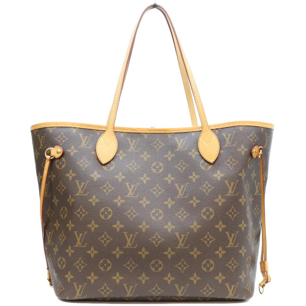 LOUIS VUITTON 2008 M40156 Monogram Neverfull MM Tote Bag Tote Bag Black / Gold HardwareUsed