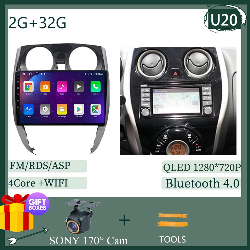 

Carplay Android 14 Для Nissan Note 2 E12 2012-2021 Автомагнитола Радио Мультимедийный Плеер Навигация Головное Устройство GPS QLED 5G WIFI BT