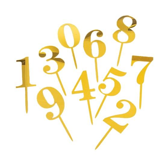 

Numbers Birthday Cake Candle Holder Set Acrylic Cake Topper Reusable Party Cake Accessories for Birthdays Anniversaries Weddings A