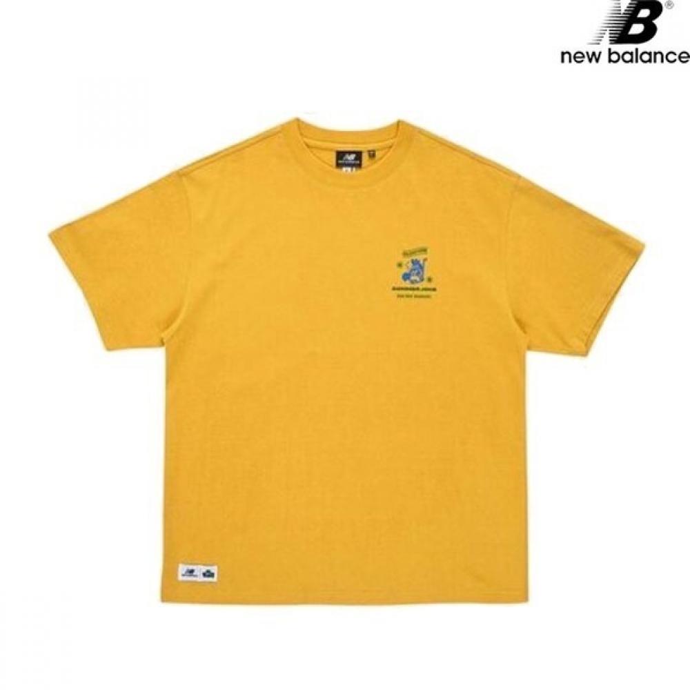 

New Balance Half Club Nbneb2l213 Ye Nb X Mbw Ii Swim Short Sleeve Tee 90