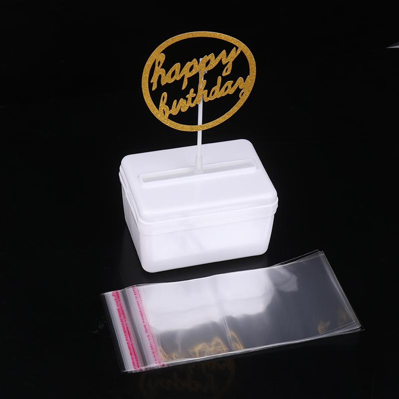 Vtipné překvapení Narozeninový dort Diy dekorace Narozeninový dort Krabička na vytahování peněz Opakovaně použitelná kreativní forma na výrobu dortu