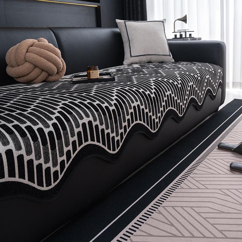 

Special-Shaped Irregular Sofa Cushion Universal Light Luxury High-End Seat Cushion New One-Piece Cover Towel 70*70cm