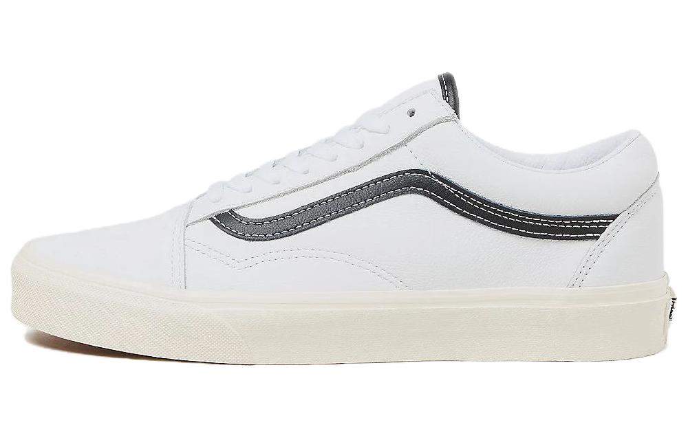 Old Skool Vans Белый Черный Кожаный VN0007NTYB2 41