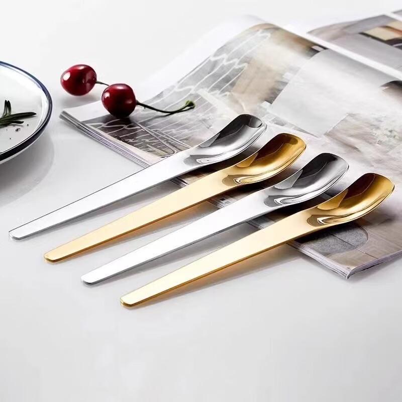 Stainless Steel Ice Cream & Dessert Spoons (20-Pack)