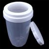 Household Plastic Powder Chocolate Shaker Icing Sugar Powder Flour Powder Cocoa DIY Coffee Sifter Shaker With Cover Bakeware