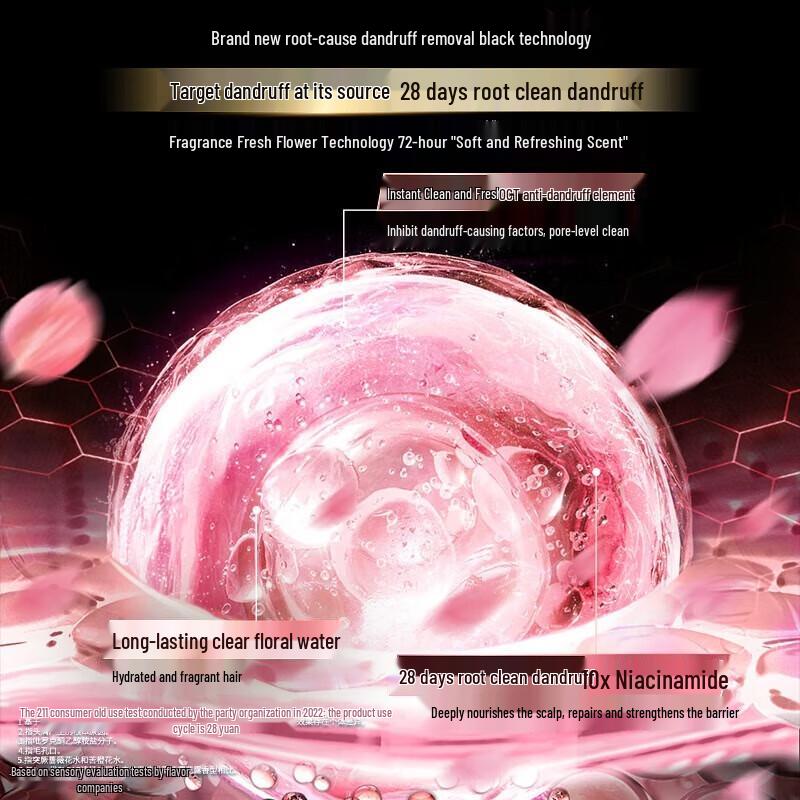 Clear Sakura Refreshing Anti-Dandruff Shampoo for Women