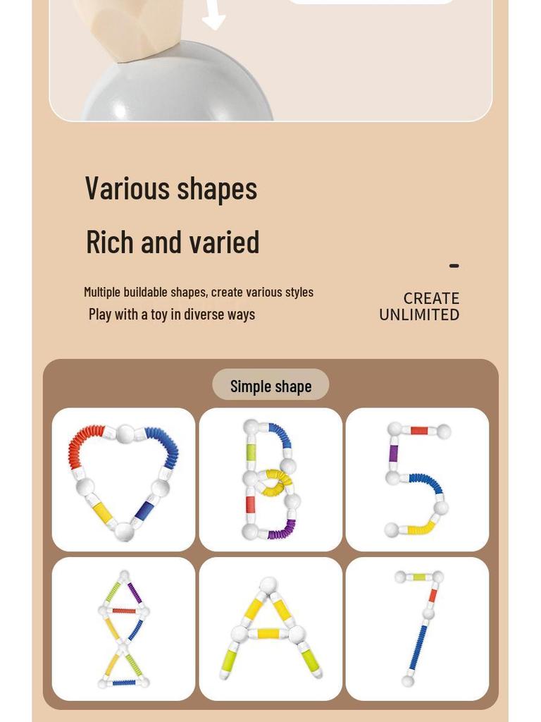 Multifunctional Magnetic Twist Sticks: Concentration & Dexterity Builder for Kids