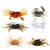 Simulation Crab Bait-with Sharp-Hook Artificial Soft Silicone-Lures Fishing-Lure