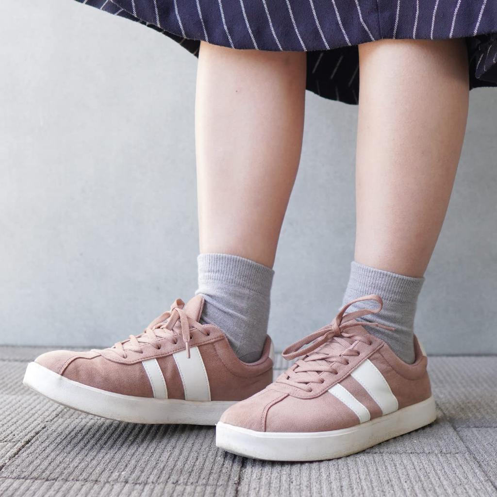 Socks Merino Wool Support Socks Gray [Mateller] 25.0~28.0cm