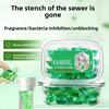 30/60 Compresse Gel Eliminatore di Odori Detergente Deodorante Deodorante per Aria Potente Deodorante per Fognature Gel Detergente per Lavandini Scarichi
