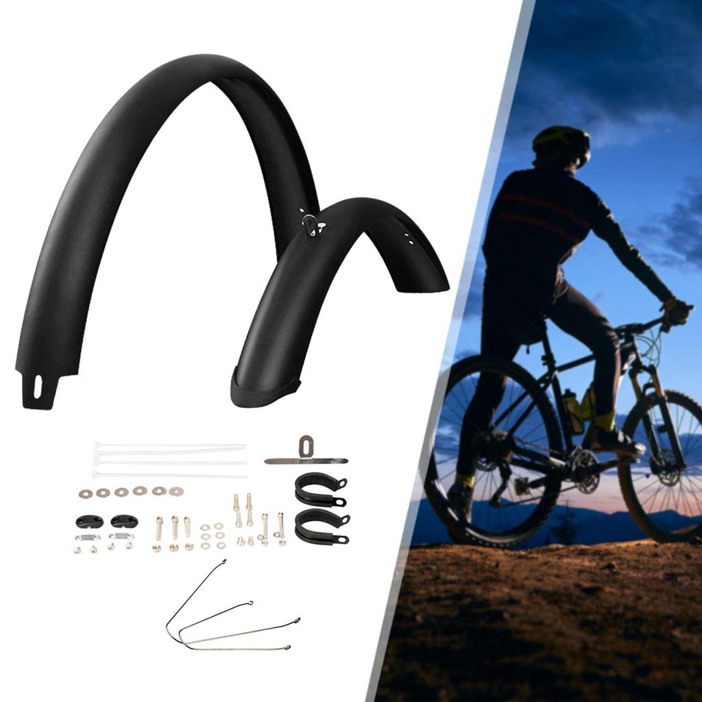 Bicycle Fenders Mountain Bike Mudguards for Rain Against Splashing Water Dust Mud Guard