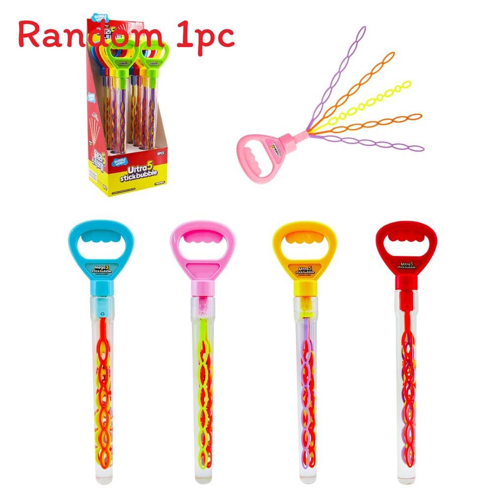 

Bubble Entertaining Summer Wand With Pair Of Concentrated Liquid For Enjoyment Kids