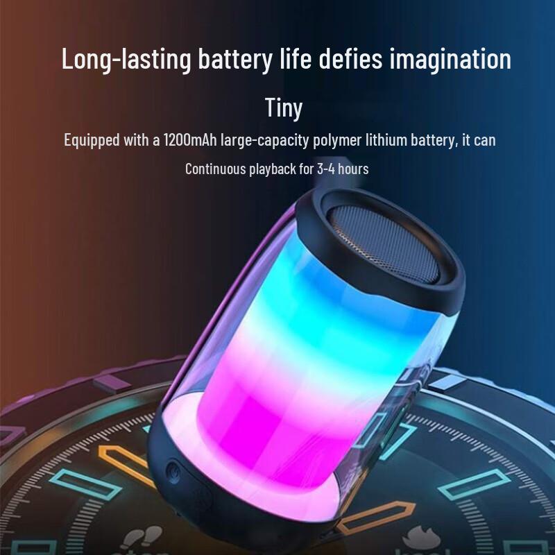 Yidian Portable RGB Bluetooth Speaker AD-0365 CN Plug (adapter Included)