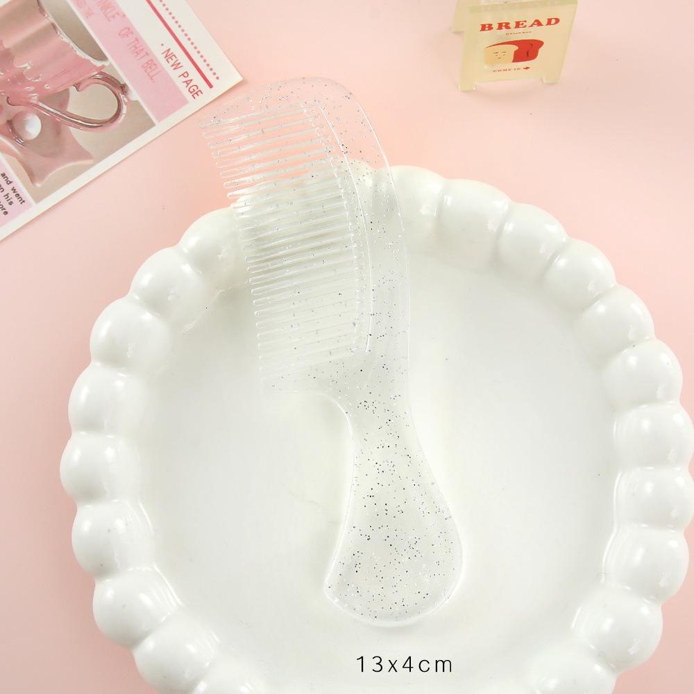 Cartoon Plastic Comb Cute Children's Small Comb Student Dormitory Hair Comb Home Portable Women's Hair Comb