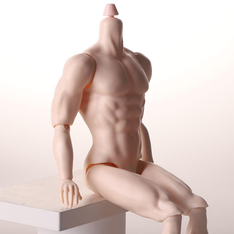 1 sztuka 1/6 Ciało chłopca Normalna opalenizna Model manekina 31 cm wysokości Ciało męskie Silna humanoidalna lalka Męskie akcesoria dla lalki Prezent Zabawki