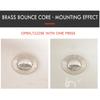 Universal Wash Basin Bounce Drainer Filter Anti-Clogging Bathroom Sink Drainer