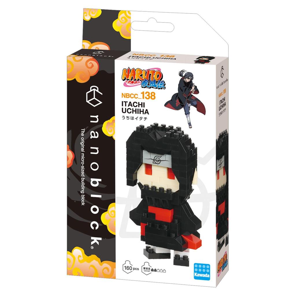 Nanoblock Kawada Nanoblock NARUTO Shippuden Itachi Uchiha 160 bitar Ålder 12+ NBCC_138