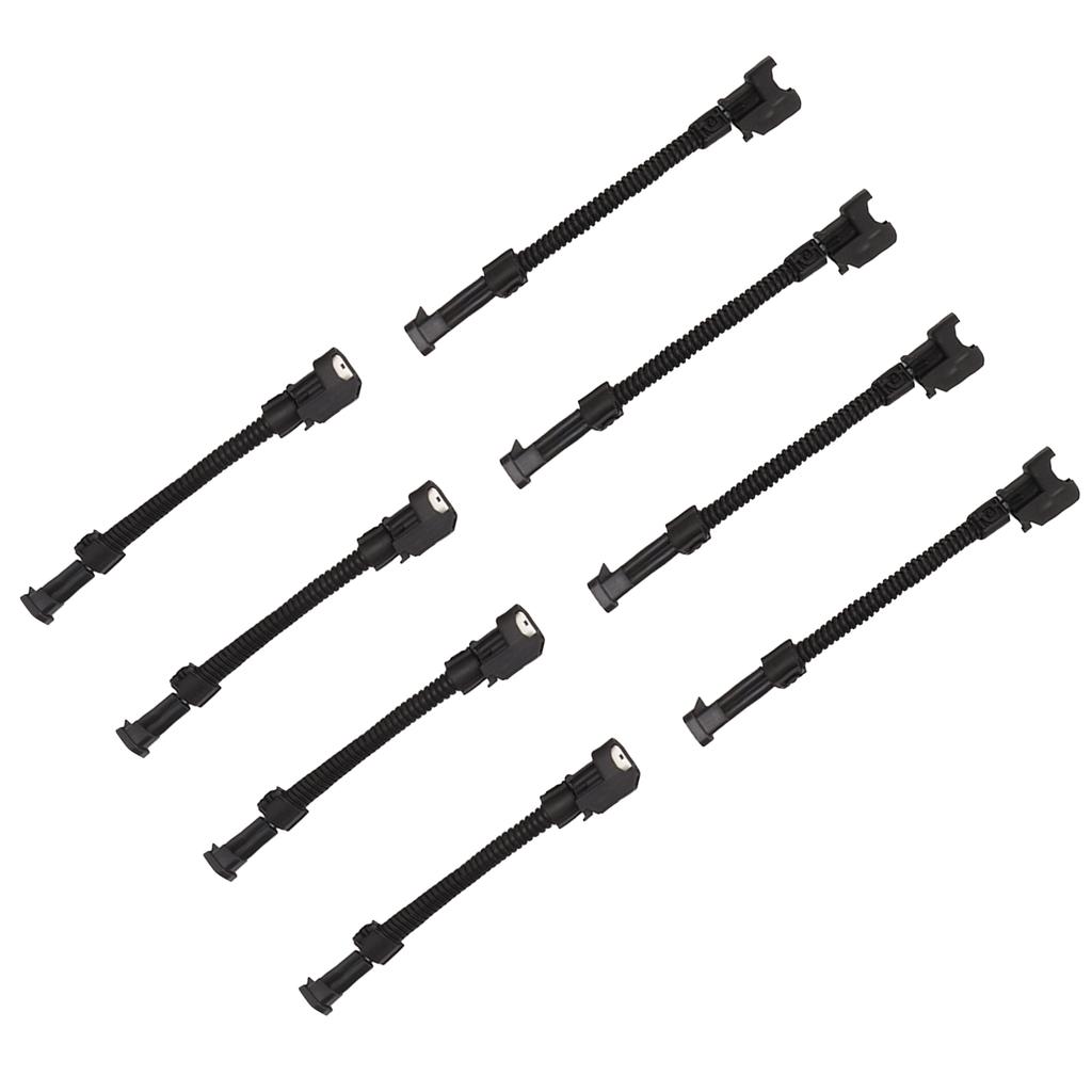 8Pcs Fuel Injector Wiring Adapter for Delphi LQ4 LQ9 4.8 5.3 6.0 To LS2 LS3 LS7 EV6 Injector Adapter
