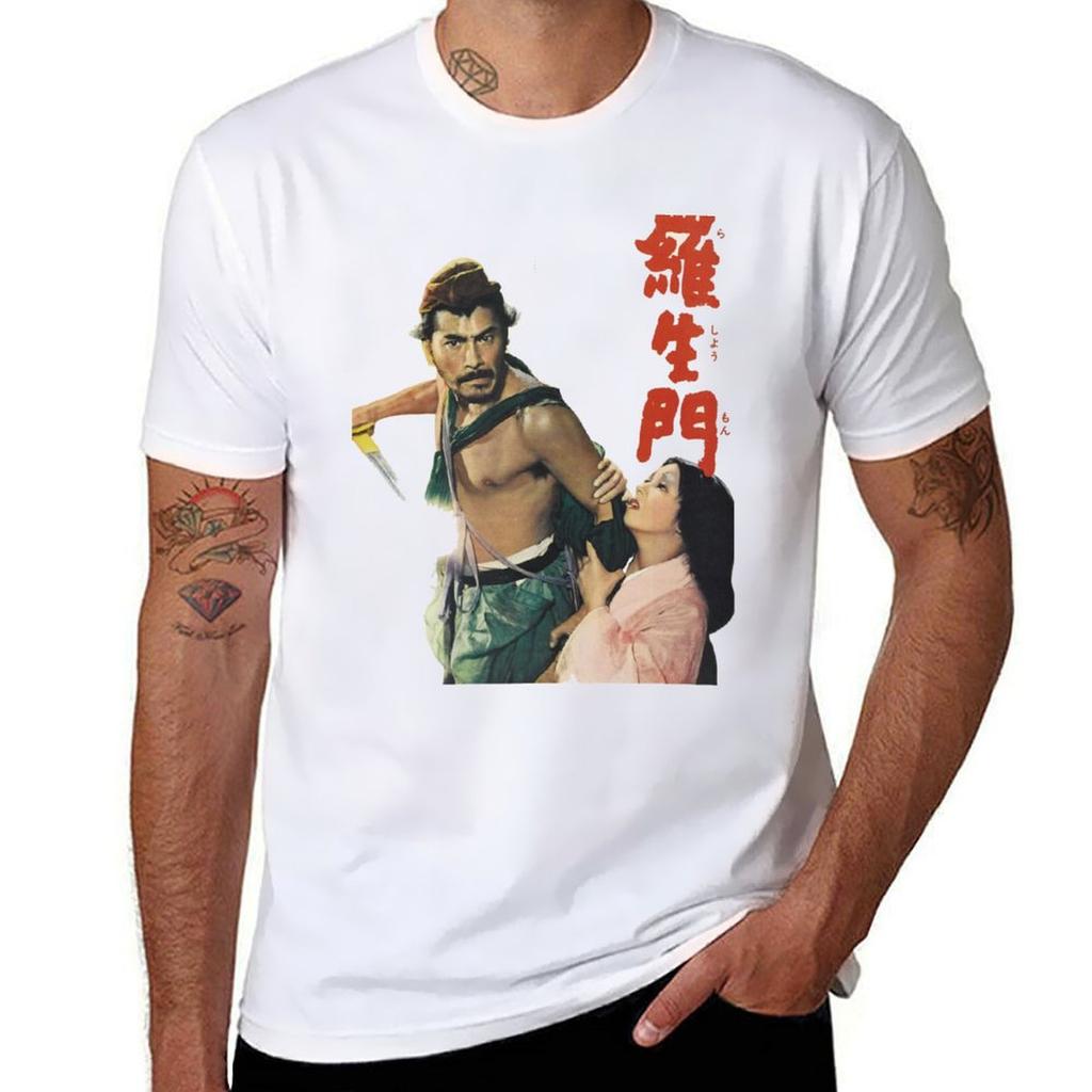 Rashomon Vintage Tshirt Festival Casual Short Sleeve
