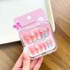 Pegatinas de Uñas Portátiles de Dibujos Animados para Niñas - Estilo Largo Blanqueador de Uñas, Nuevo Diseño 2026 para Uñas de Niñas Medianas y Grandes