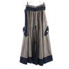 AMERI UNDRESSED Check Pattern Long skirt Gray x navy Women Used