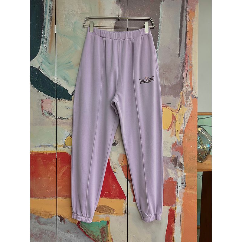 Foreign Trade Original Order Bil * Labong Orchid Gray Surfing Tour Sweat pants Casual Loose Jogging Trousers 1585