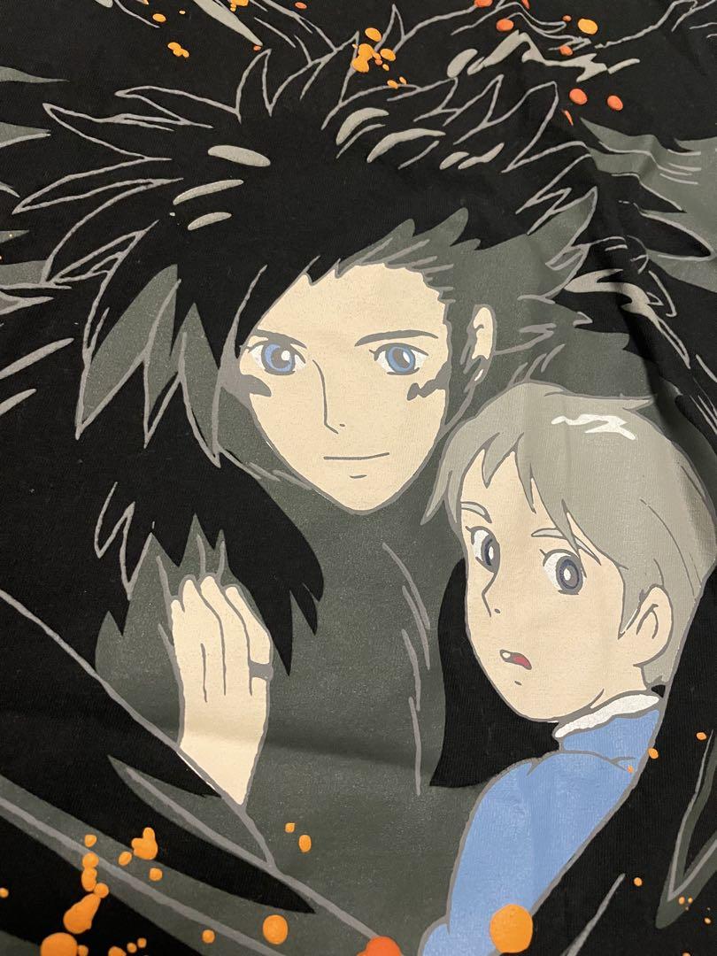 

[USED] Howl s Moving Castle Vintage Anime T-shirt, Vintage Clothing