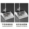 Soft Bristle Broom Dustpan Set Home Cleaning Plastic Stainless Steel Combo Lightweight Household Sweeping Tool