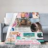 TSITP Plush Blanket Students The Summer I Turned Pretty Flannel Throw Blanket For Living Room Warm Soft Quality Bedspread