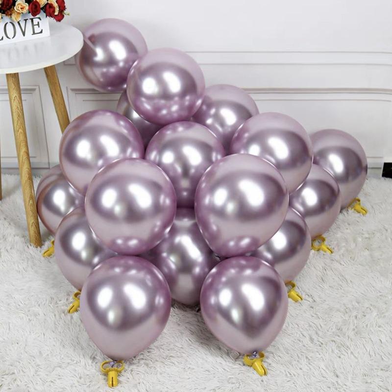 Palloncini Metallici e con Paillettes da 12 pollici per Decorazioni di Matrimonio e Festa di Compleanno