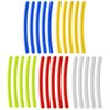 20Pcs Colorful Reflective Strips Car Motorcycle Wheel Hub Stickers Car Styling Decal Sticker Auto Moto Decor Decals Accessories