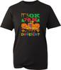 Es ist okay, ein bisschen anders zu sein Halloween T-Shirt Autismus Bewusstsein Unisex Oberteil