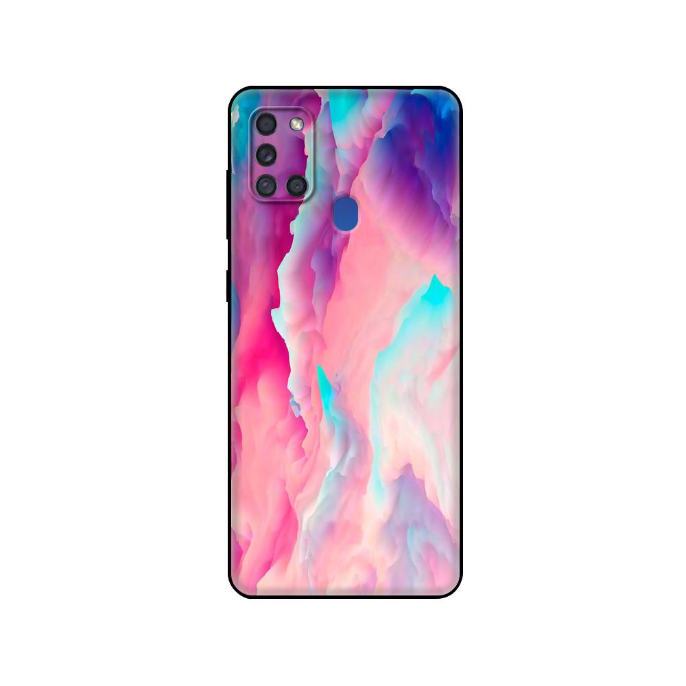 Black tpu Case For Samsung Galaxy A50 50S A30S A10 A01 A11 A21S A31 A41 A51 A71 M21 M30S S10LITE NEW design beautiful watercolor