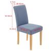 Spandex Dining Room Chair Cover For Printed Slipcover Stretch Chair Covers Kitchen Desk Chair Case