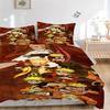 Naruto Evolution Print 3Pcs Bedding Setduvet Cover With 2 Bedropillowcase Home Birthday Gift