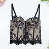 Cross-Border Bestseller: Sexy Lace Strapless Bustier with Cut-Out Design
