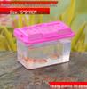 Transparent Multi-Size Handheld Pet Breeding Box and Tank for Turtles, Goldfish, and Hamsters