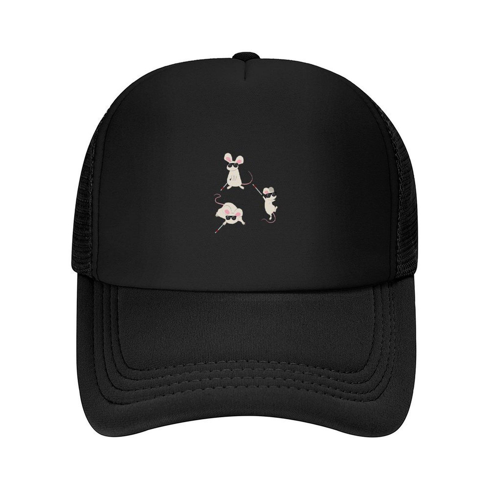 Three () Blind Mice Baseball Cap Vintage tea Hat Hat Luxury Brand golf hat genuine Hats Women Unisexs