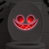 Outdoor Glow Decor In The Dark Sticker Self-adhesive Ghost Face Shape Decals Fluorescent Halloween Art Waterproof PVC Stickers for Walls
