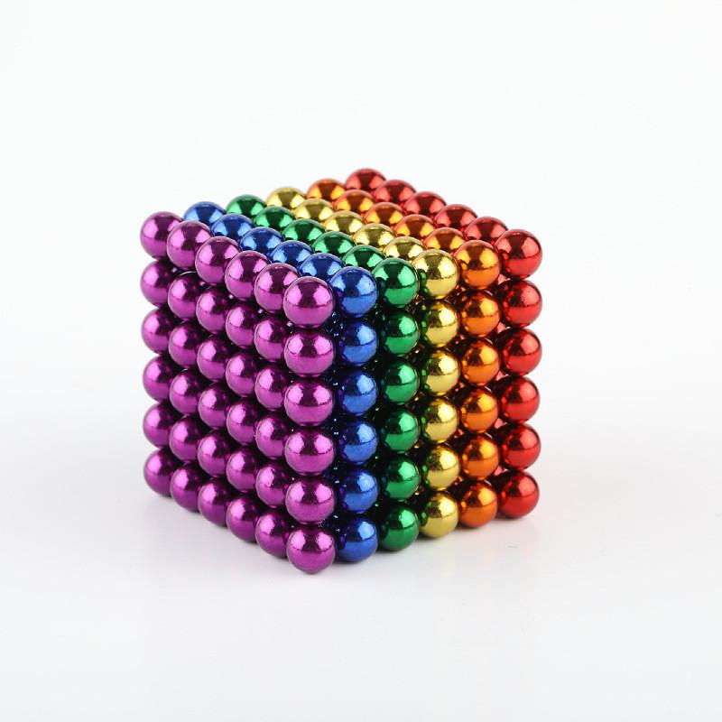 Colorful Neodymium Magnetic Balls 5mm Educational Toy Creative Experiment Magnets