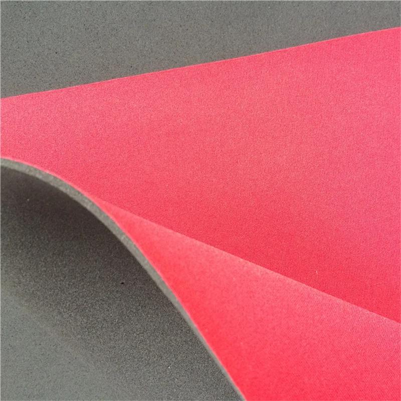 4mm Thick SBR Neoprene Fabric Soft Elastic Shockproof Colorful Diving Double Sided Composite Cloth Sports Protector Gear Surfing