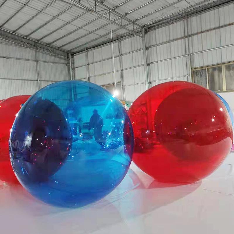 Colorful Inflatable Reflective Mirror Ball for Stage and Event Decor