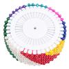 480 Pcs Dressmaking Sewing Pin Straight Pins Round Head Color Pearl Corsage