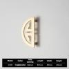 Durable Brushed Finish Cabinet Door Handle Gold Chinese Style Wardrobe Door Handle Lengthened Cabinet Door Knob Cupboard