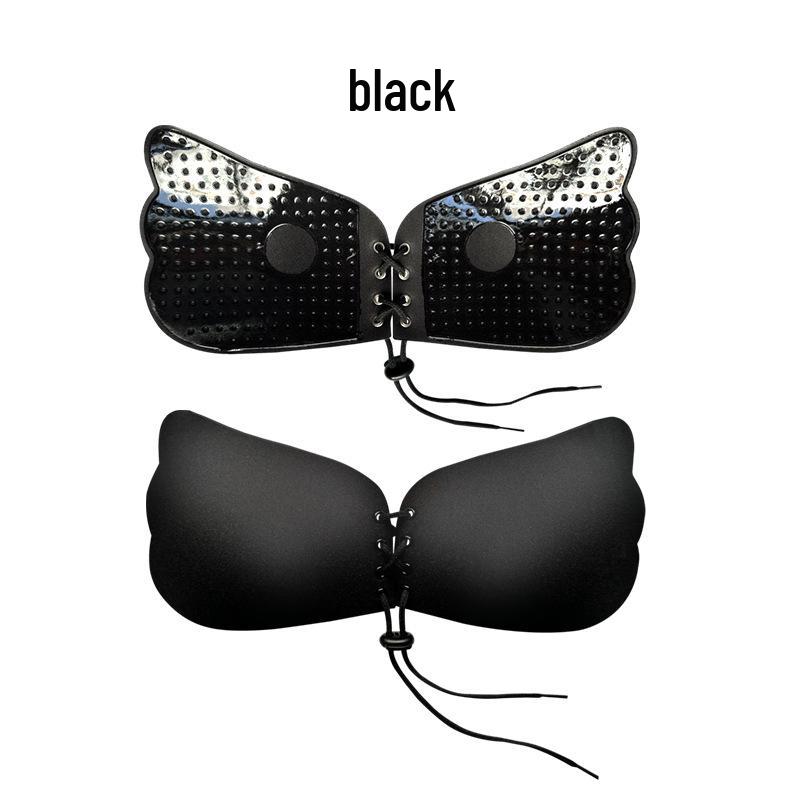 

Горячий стиль Богиня Лала Бесшовный бюстгальтер пуш-ап без бретелек со шнурком и накладками на соски для свадьбы или фотосессии C